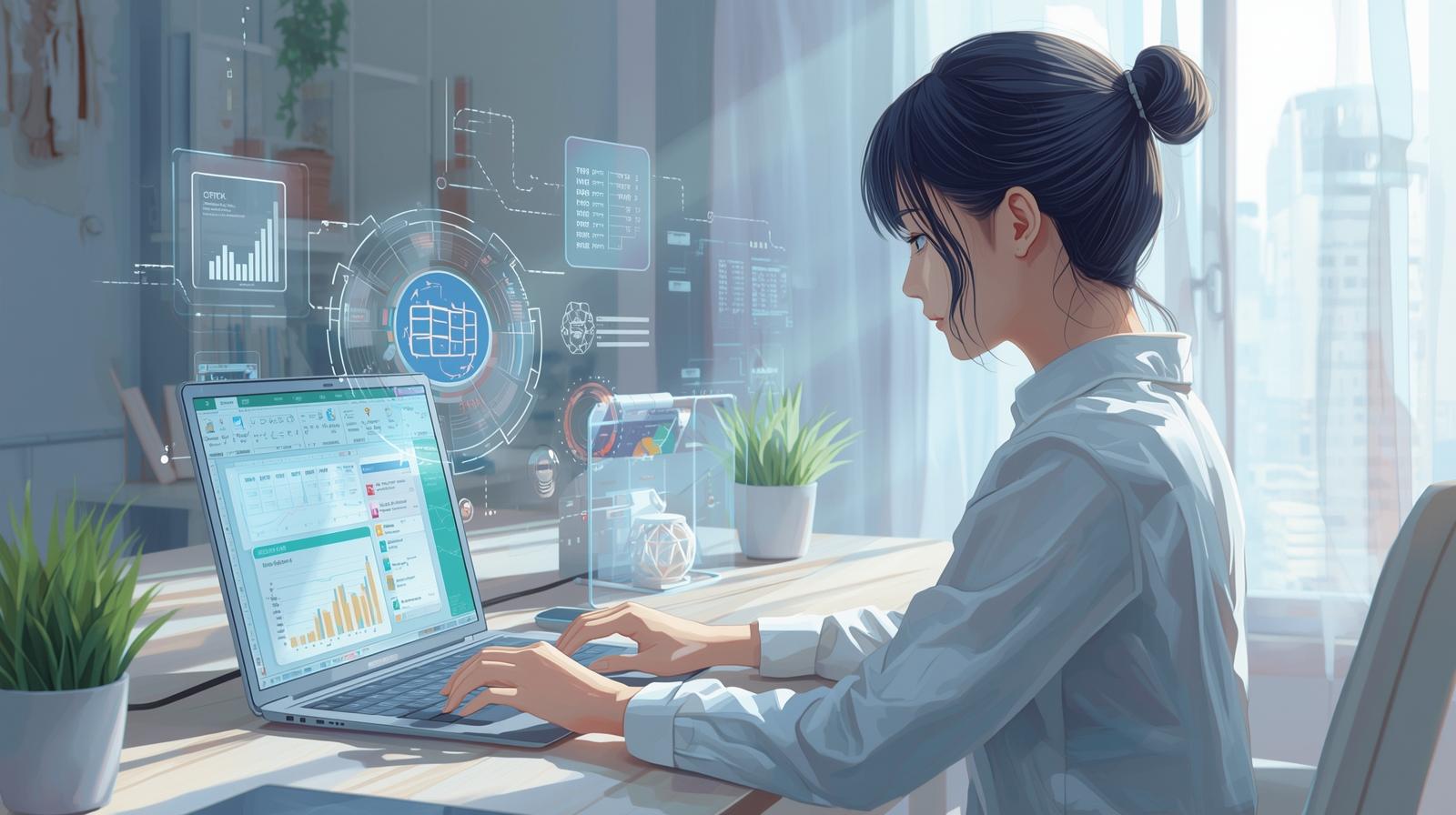 ChatGPTでExcelを自動化する副業｜表作成も分析もAIに任せて効率化！